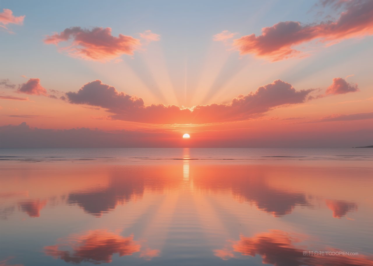 自然海景海边天空唯美风景大海