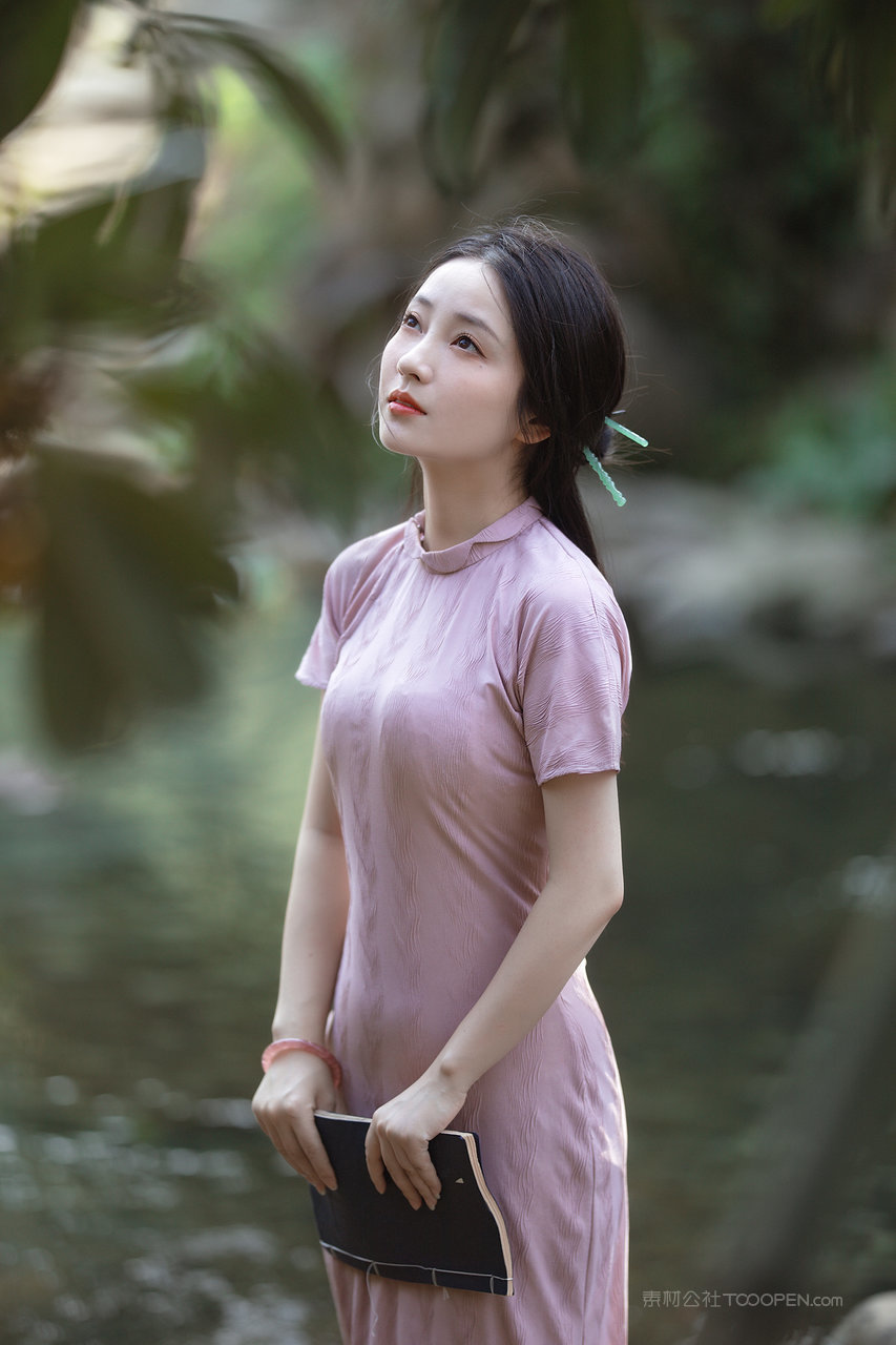 民国清纯知识女青年唯美艺术摄影图片