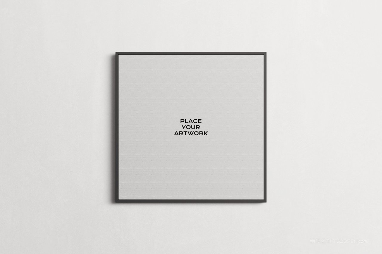 【2048期】简约艺术客厅装饰画样机 (1)