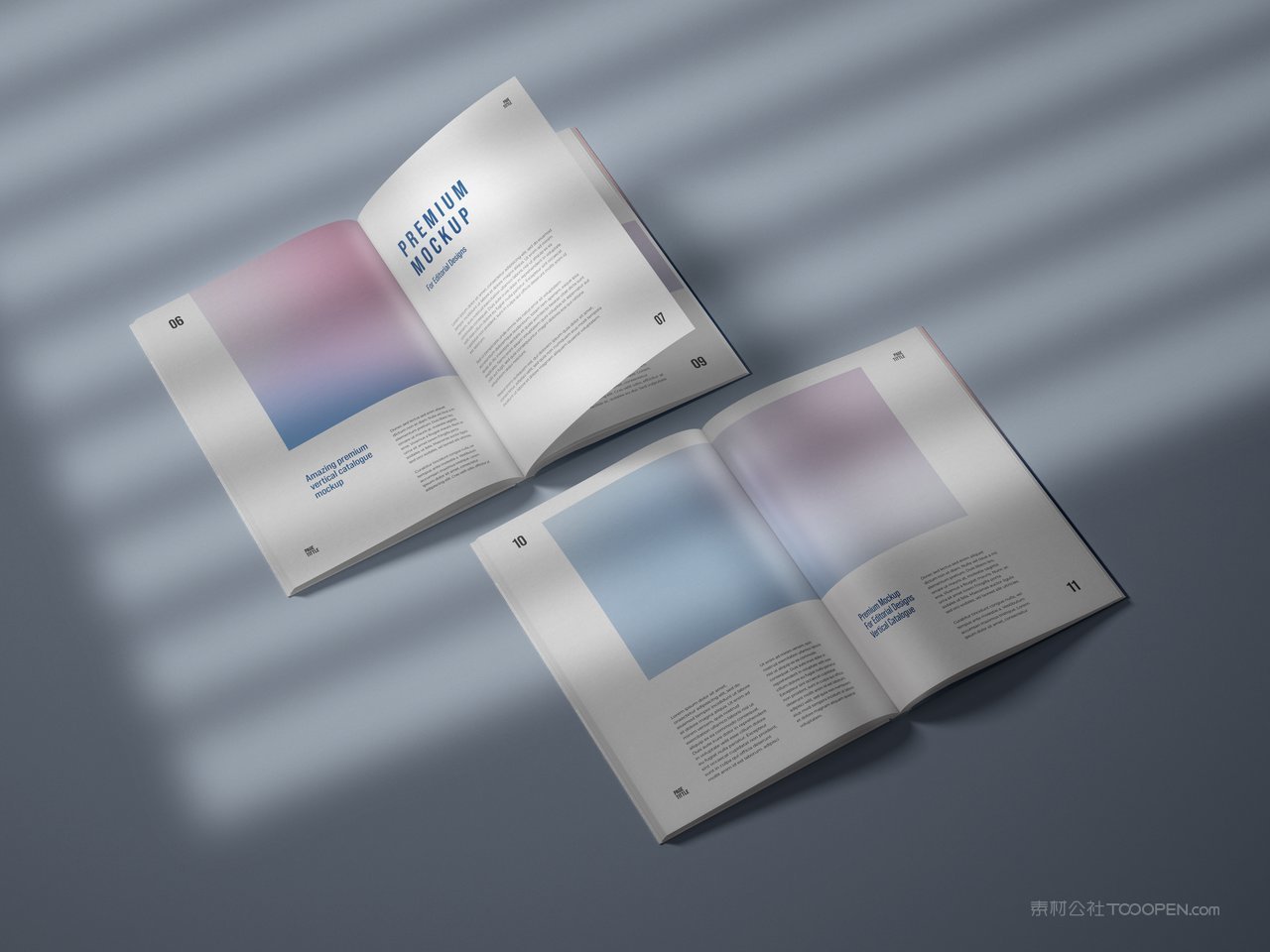 光影场景书籍展示样机 (3)