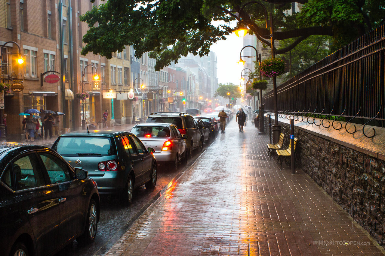 加拿大魁北克风景画图片 (92)