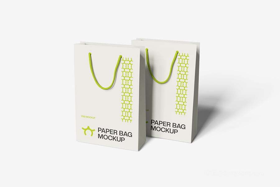 纸袋手提袋样机