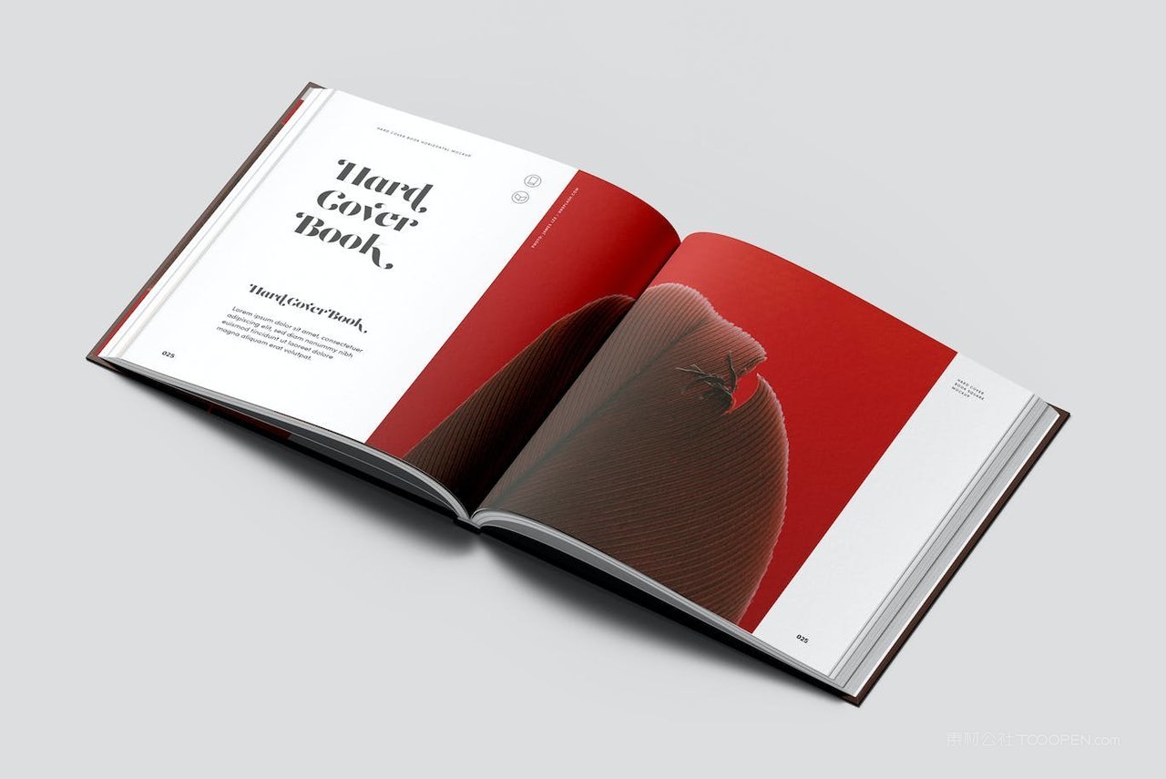精装画册样机
