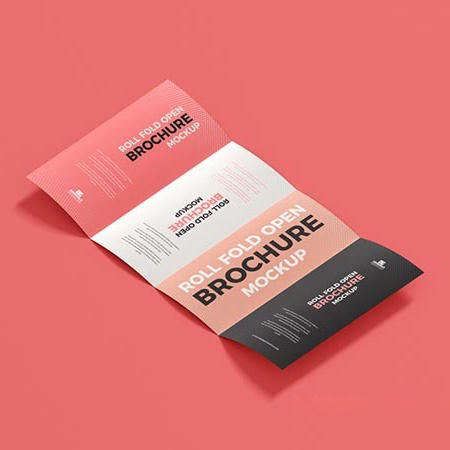 折页小册子样机