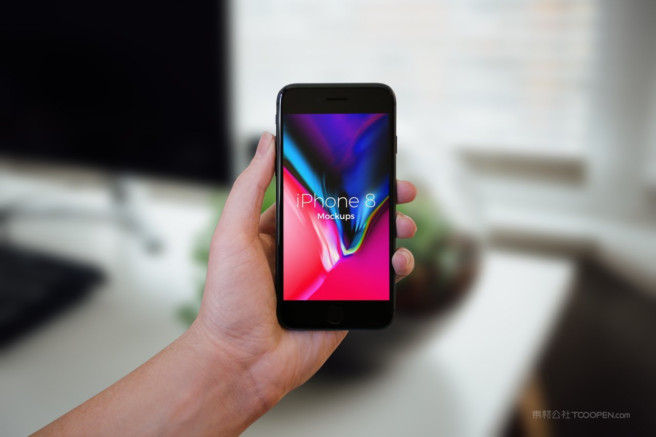 手拿新品手机场景样机