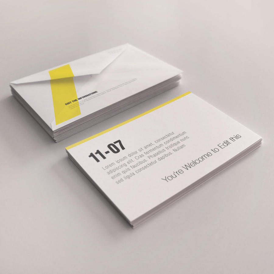 高档精致名片办公用品品牌vi贴图