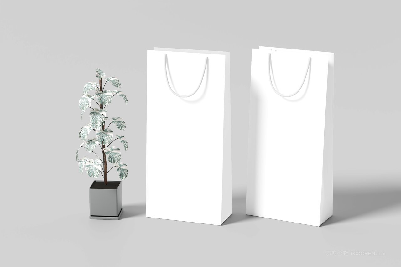 购物袋手提袋样机