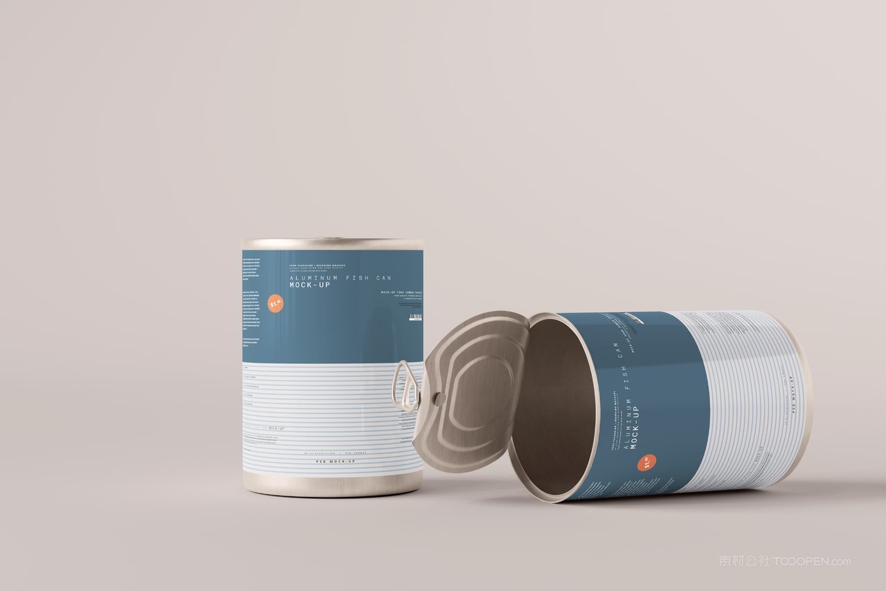 文艺易拉罐食品密封罐包装样机 (18)