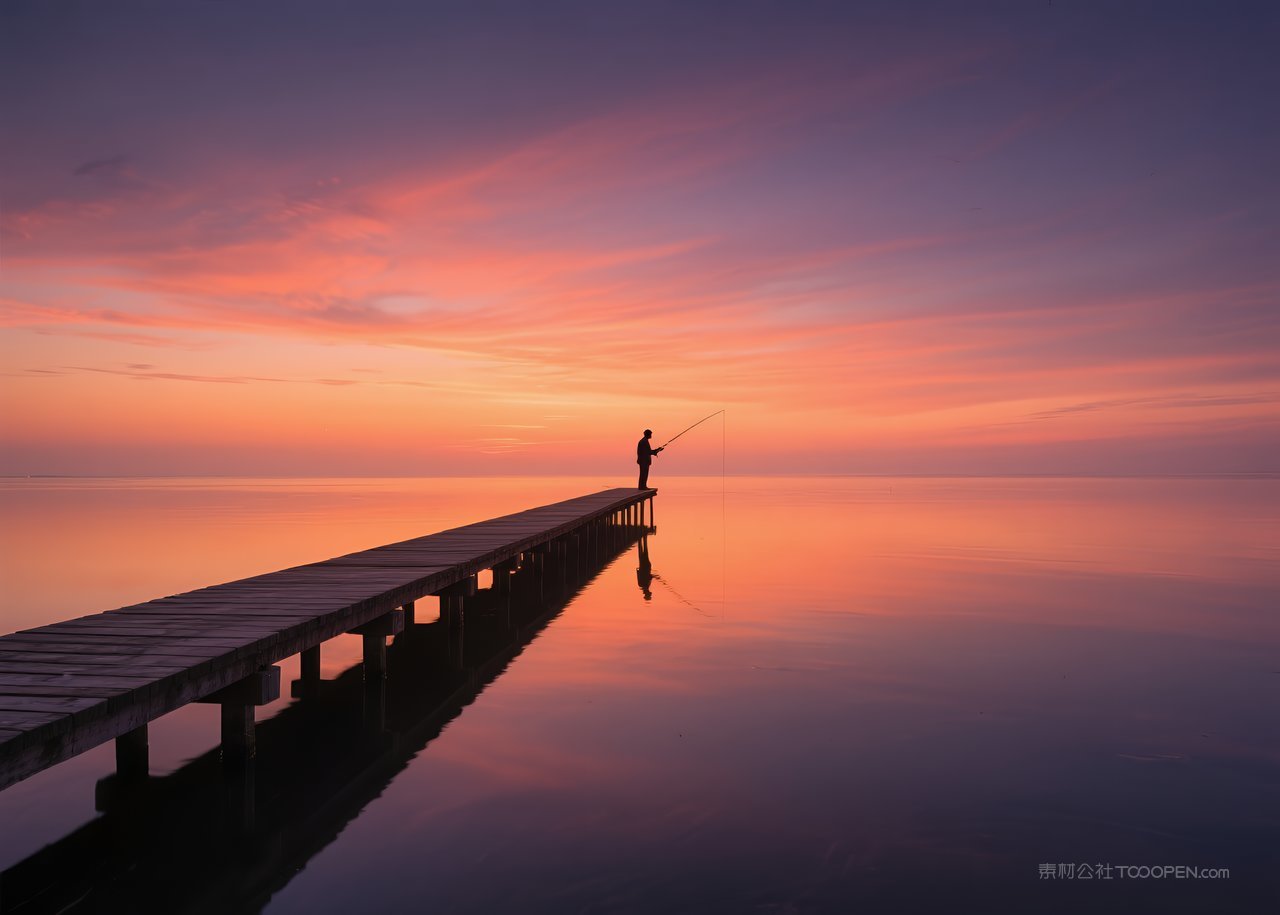 唯美海边风景天空海景景观大海海滩自然