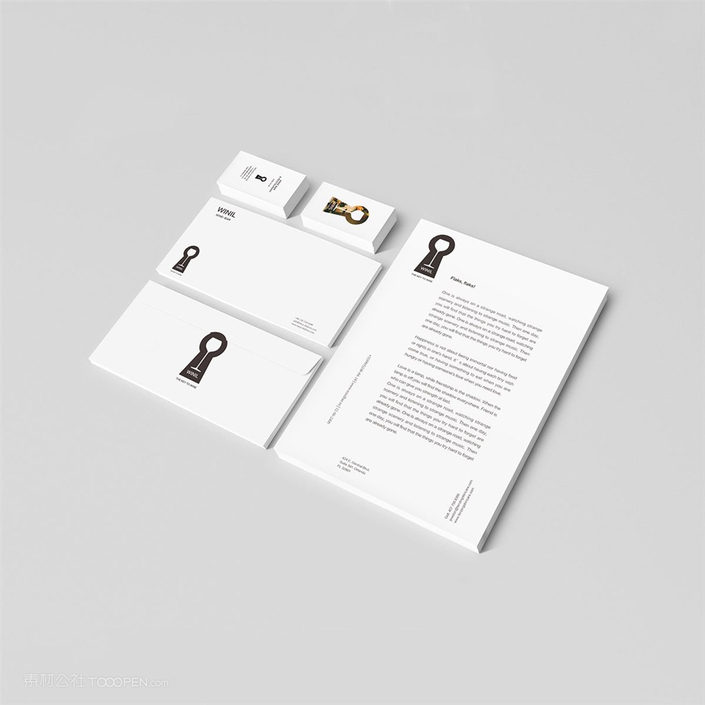 酒吧VI样机模板