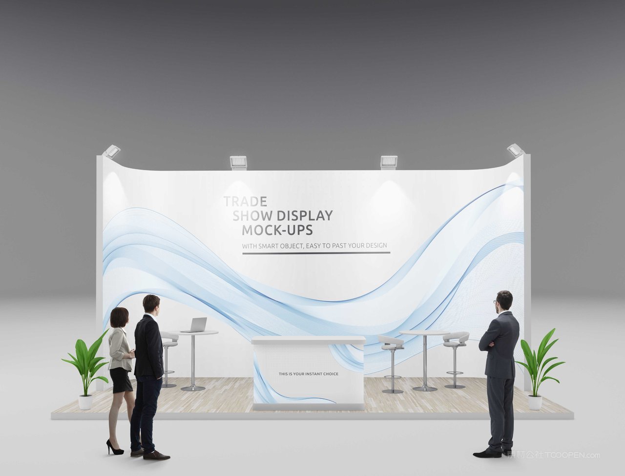 贸易展览展位样机