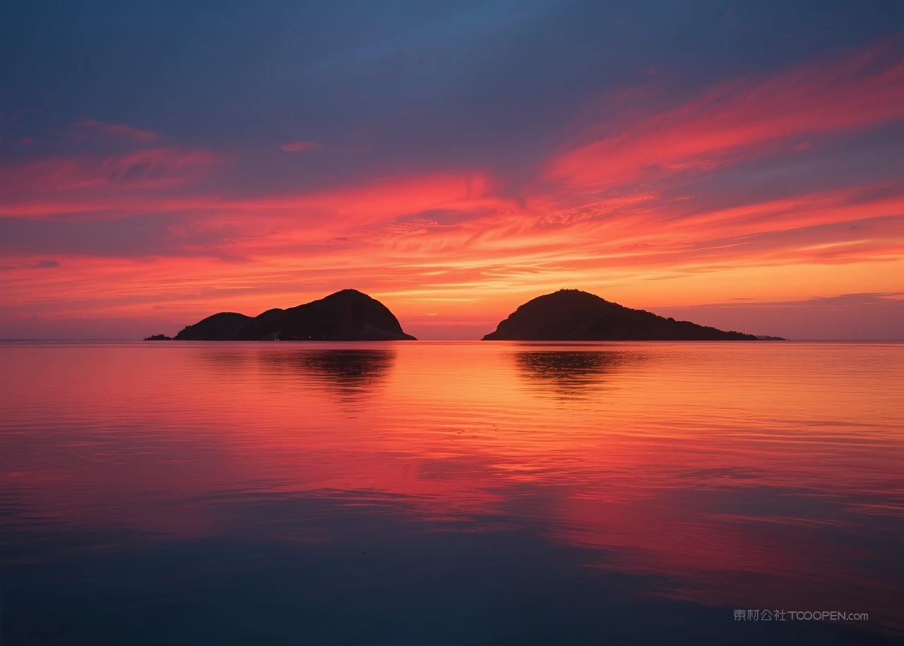 海景唯美大海自然海边天空风景海滩风光