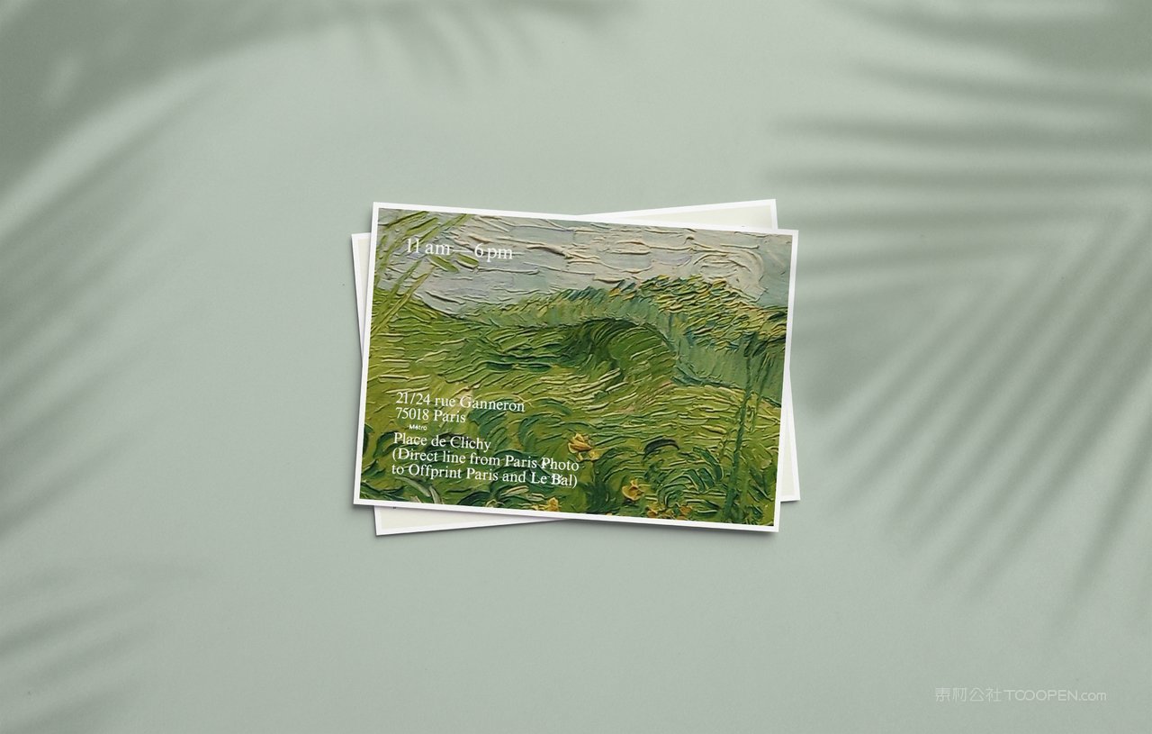 【2183期】明信片信封卡片样机 (5)