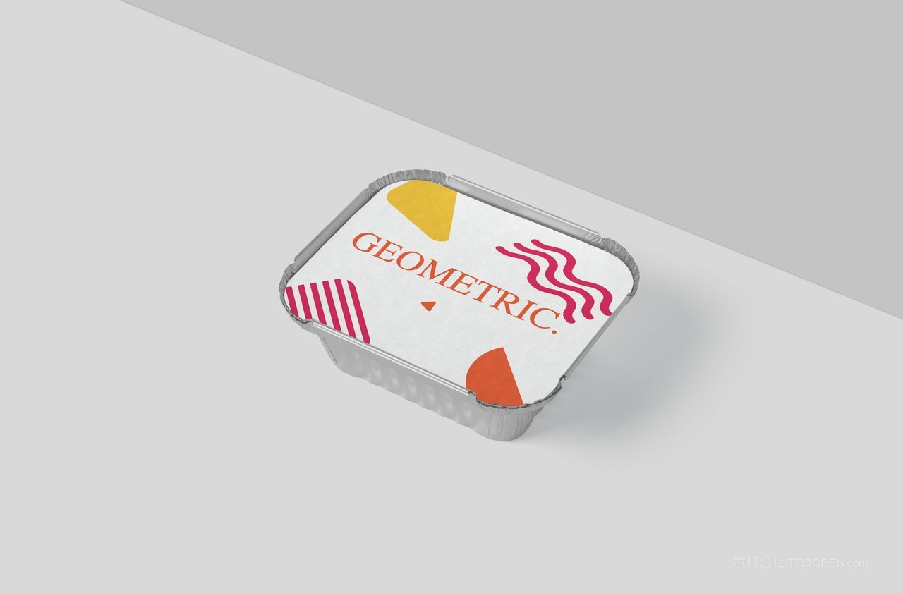 【1984期】锡箔纸外卖打包盒样机 (17)