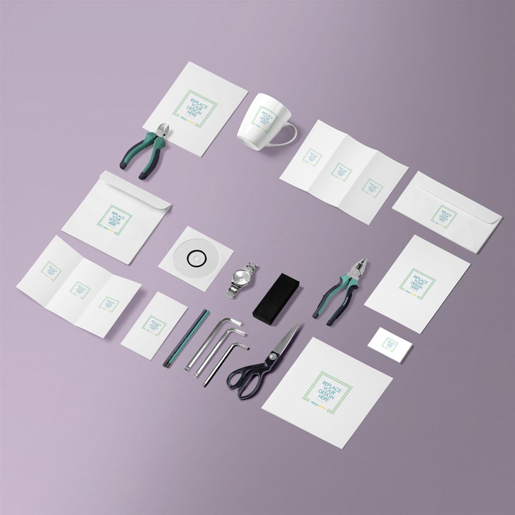 国外精品VI设计模板样机