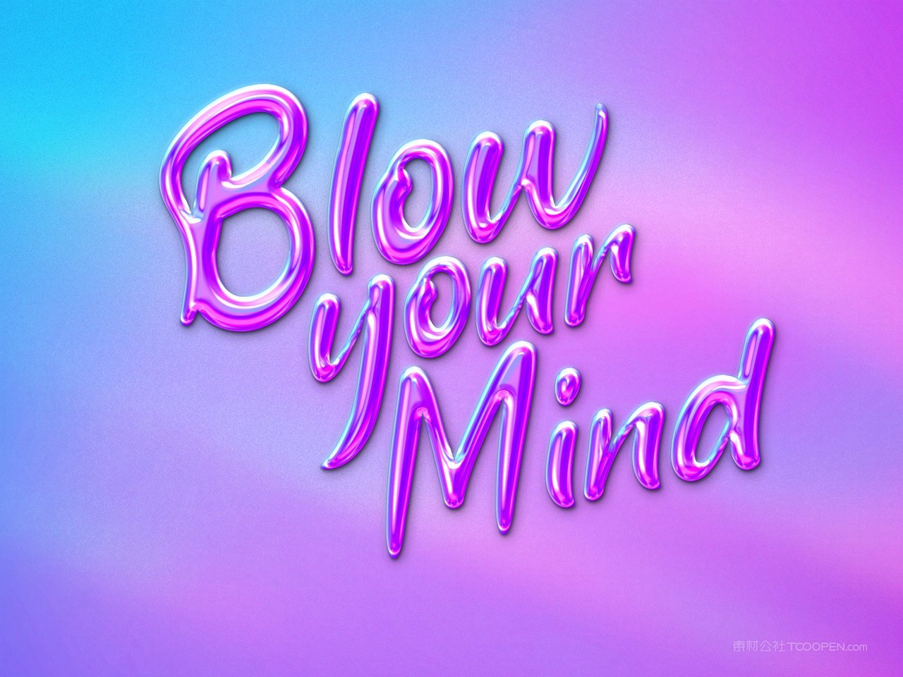 炫彩潮流字体样机 (7)