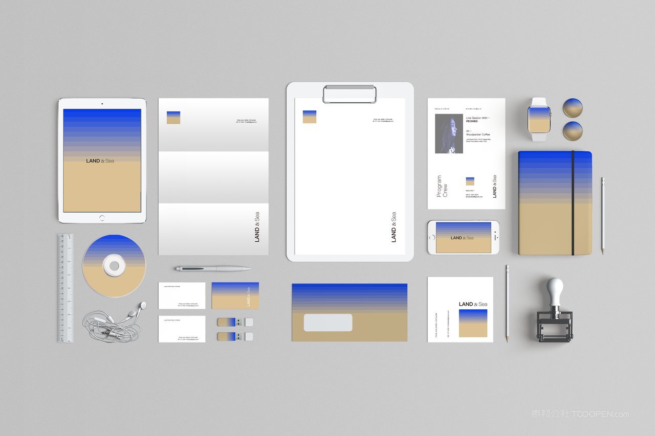 【2007期】办公品牌vi组合样机 (11)