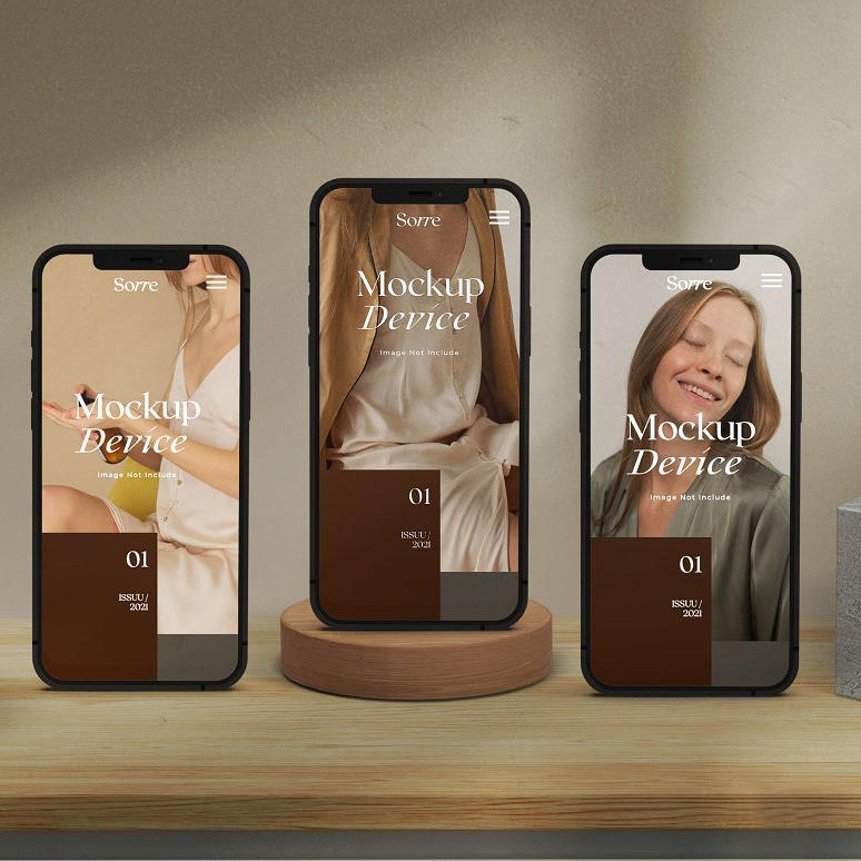 新品手机屏幕样机模板