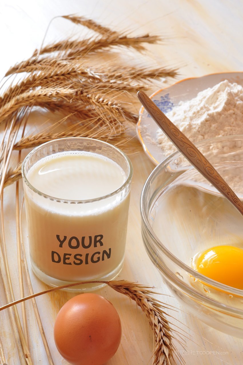 面包汉堡包西餐厅vi贴图模板 (4)