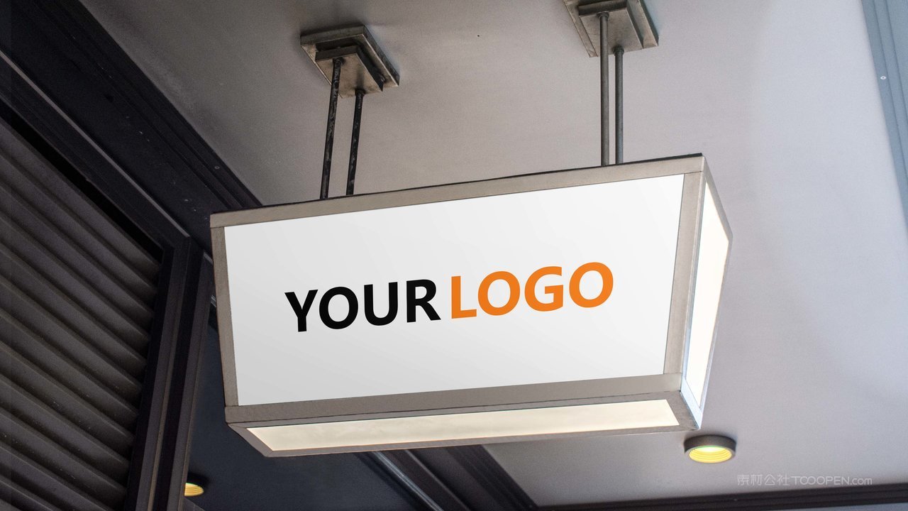 灯箱效果图灯箱样机