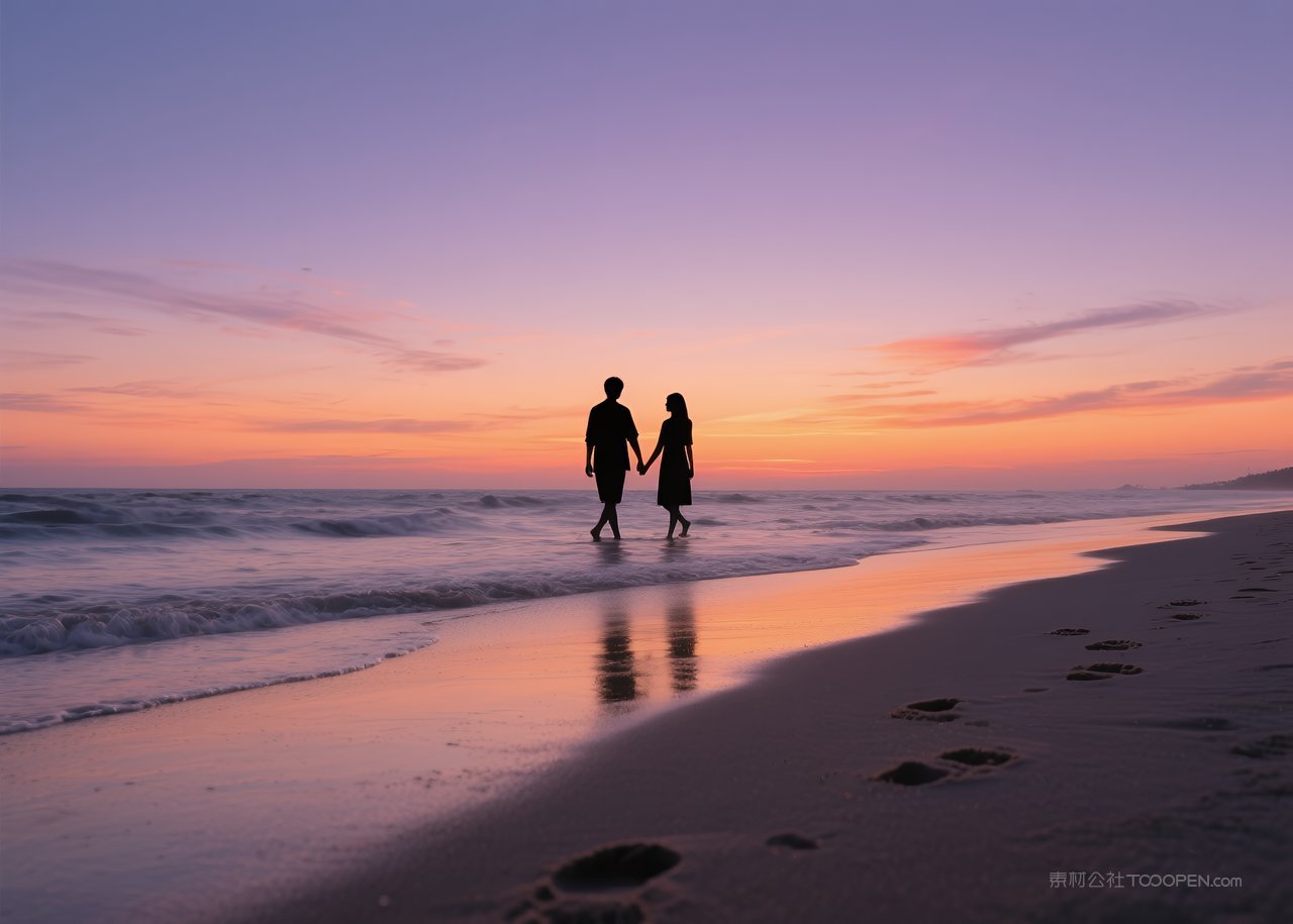 自然海景天空唯美海边风景大海