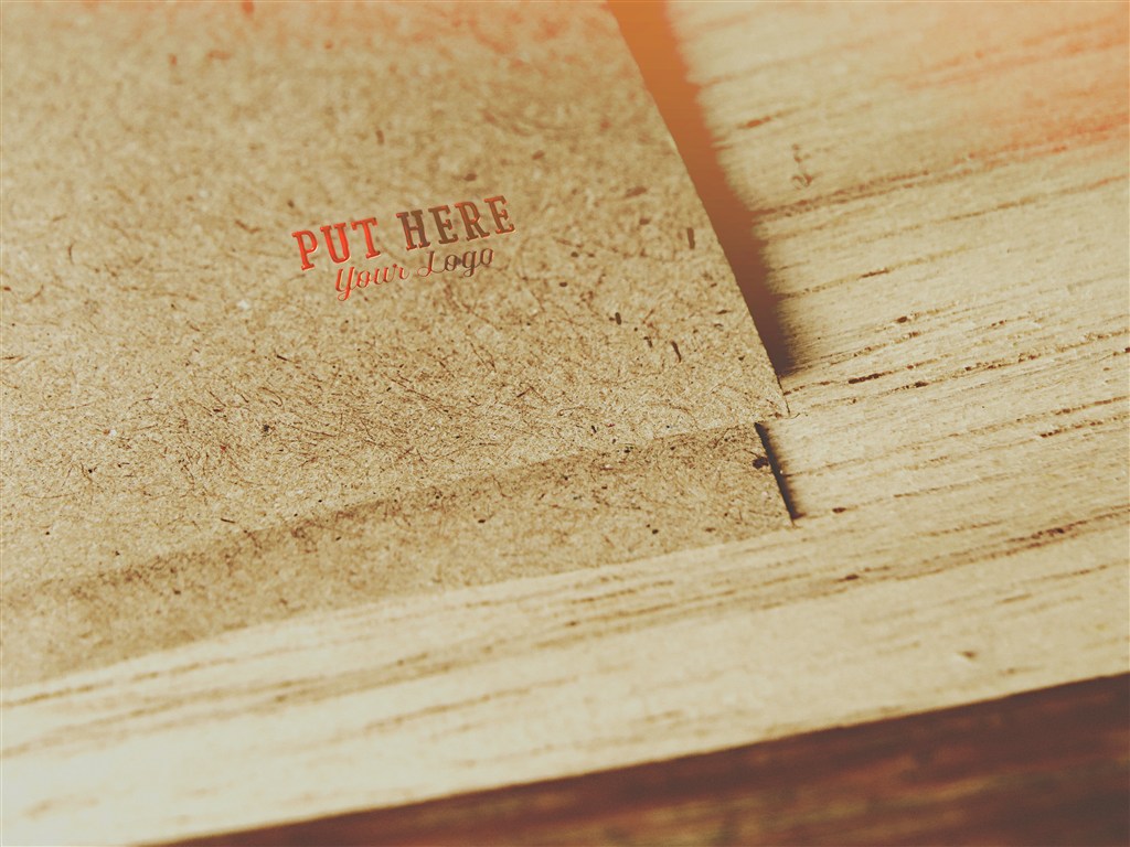 公司产品LOGO样机模板PSD分层素材