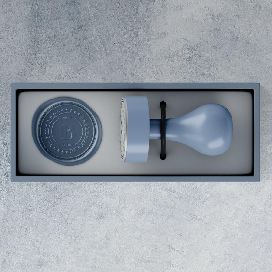 印章盖章火漆封浮雕logo企业标志展示样机 (3)