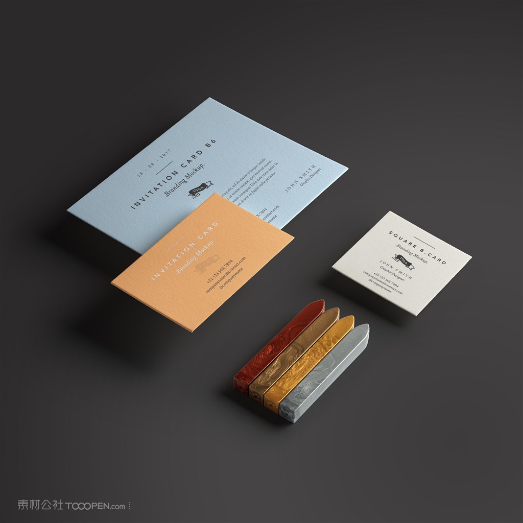 企业办公用品vi贴图样机