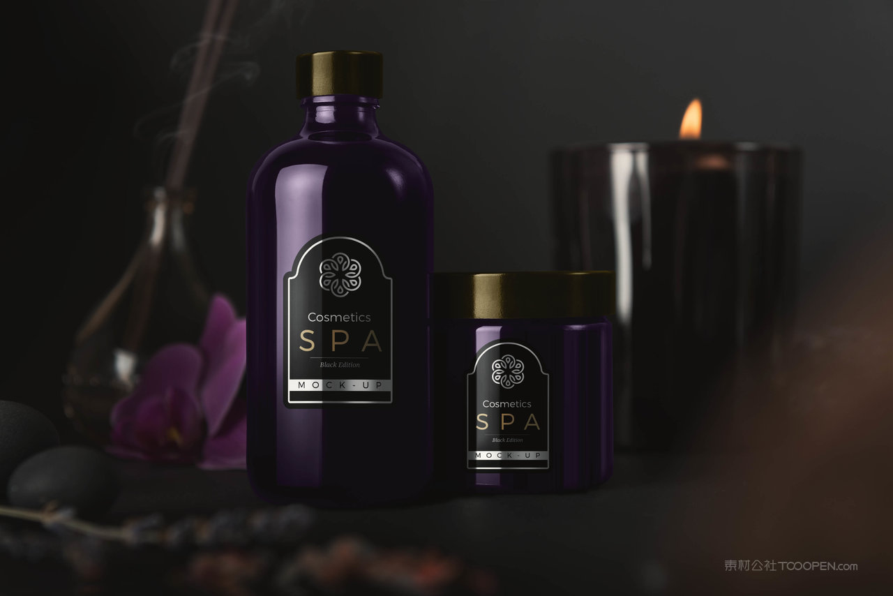 会所spa化妆品样机