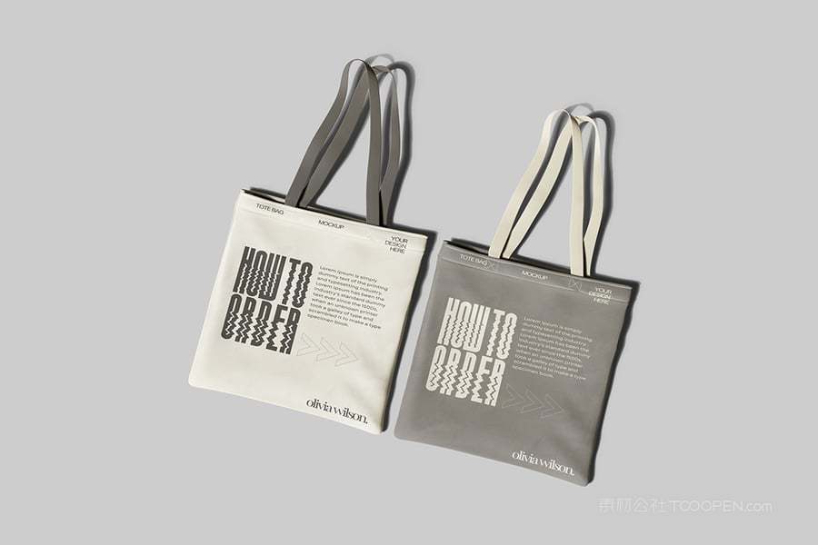 帆布手提袋样机