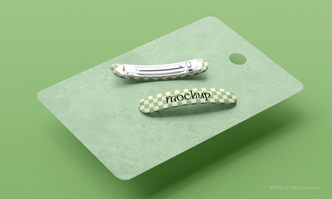 【2187期】女士发卡子样机 (3)