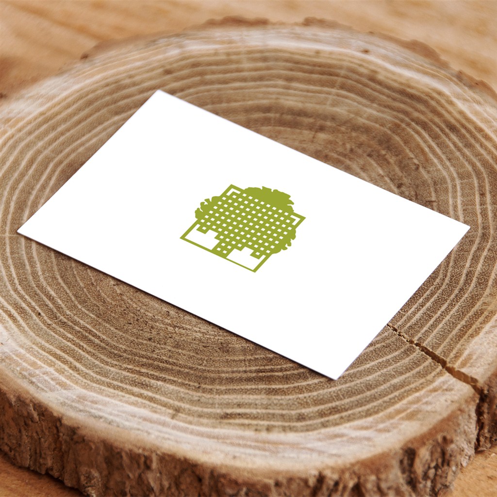 环保生态名片设计模板