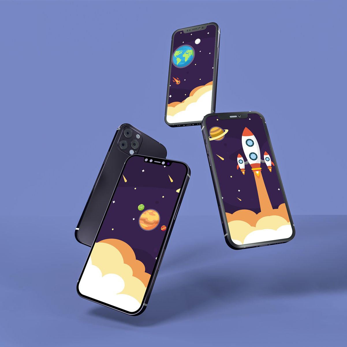 iphone12样机模板ui