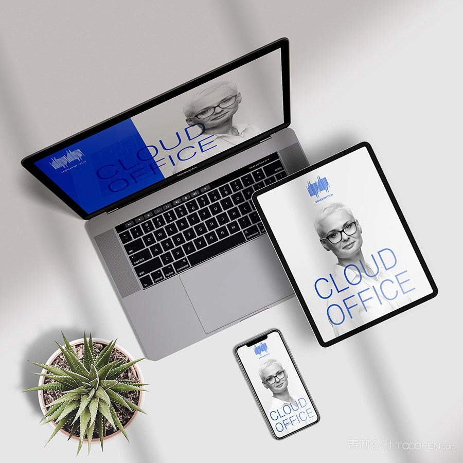 手机电脑ipad贴图样机