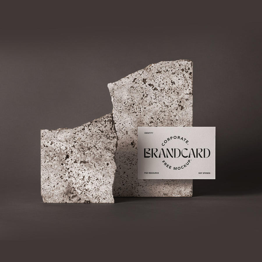 名片样机效果图展示