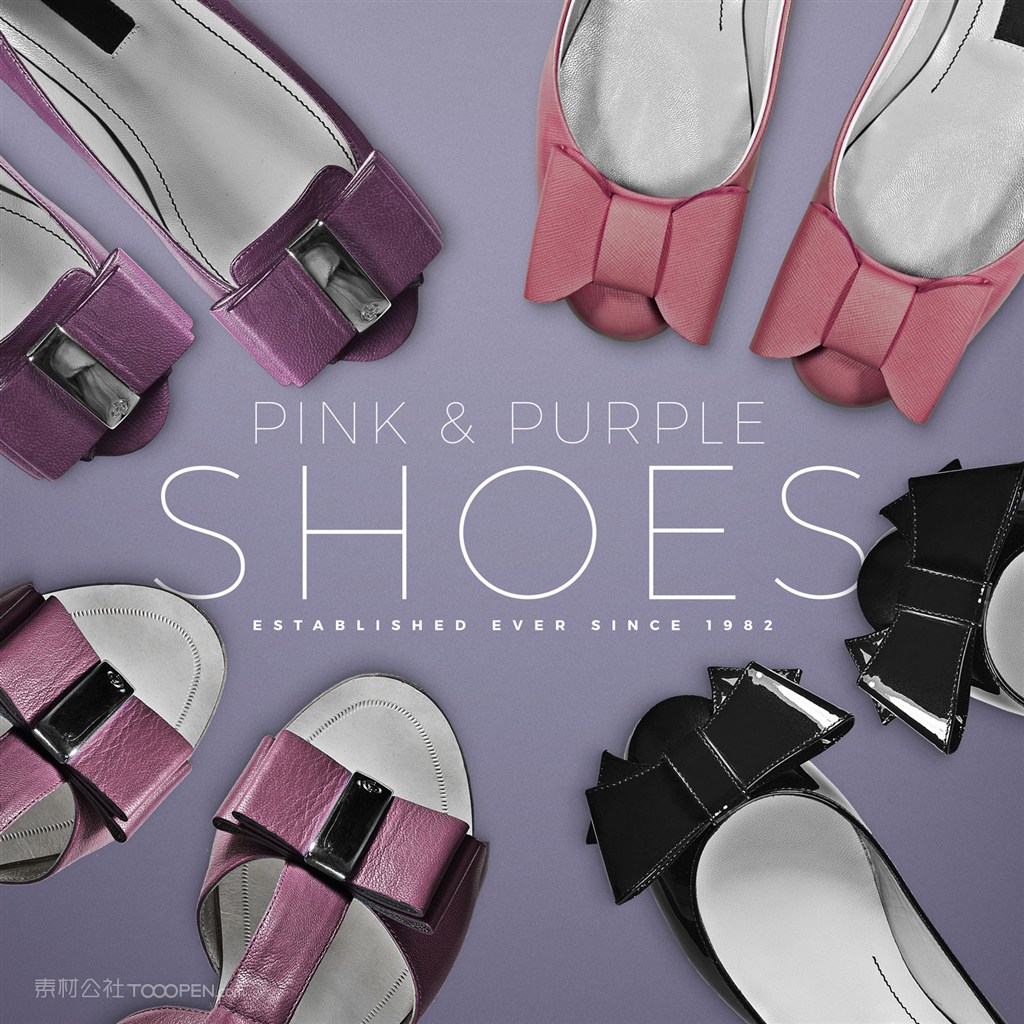 女性鞋场景样机