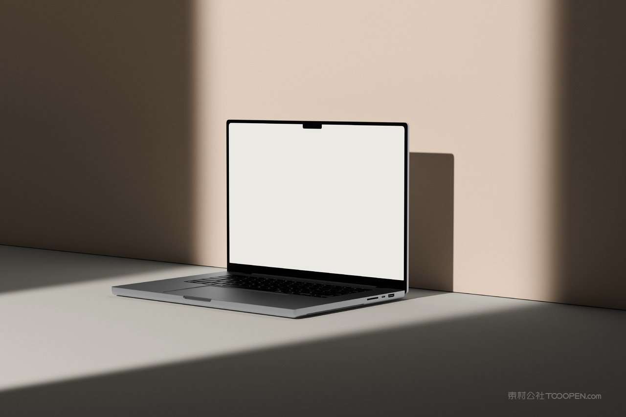 macbook pro开屏界面展示光影场景样机 (4)