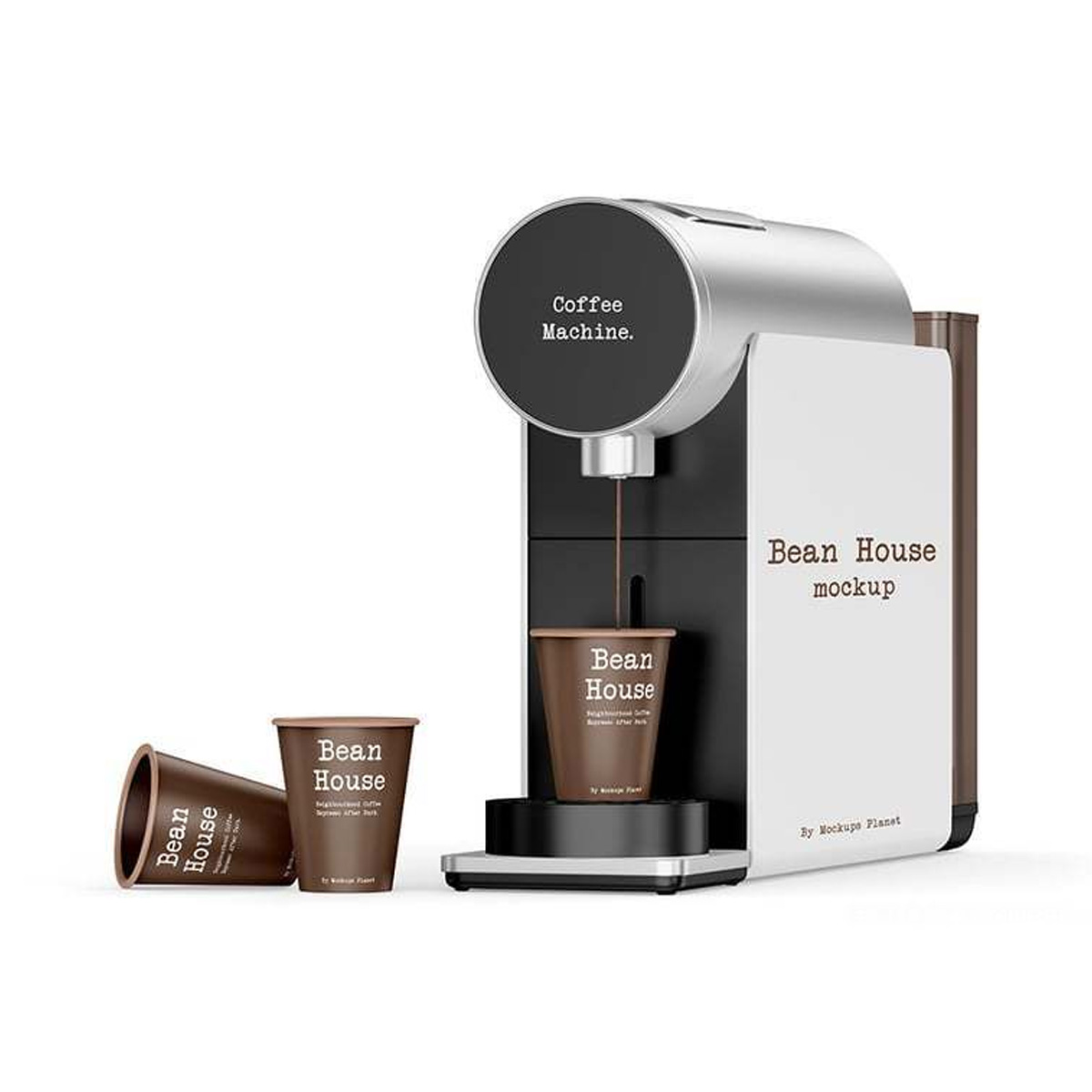咖啡机场景样机