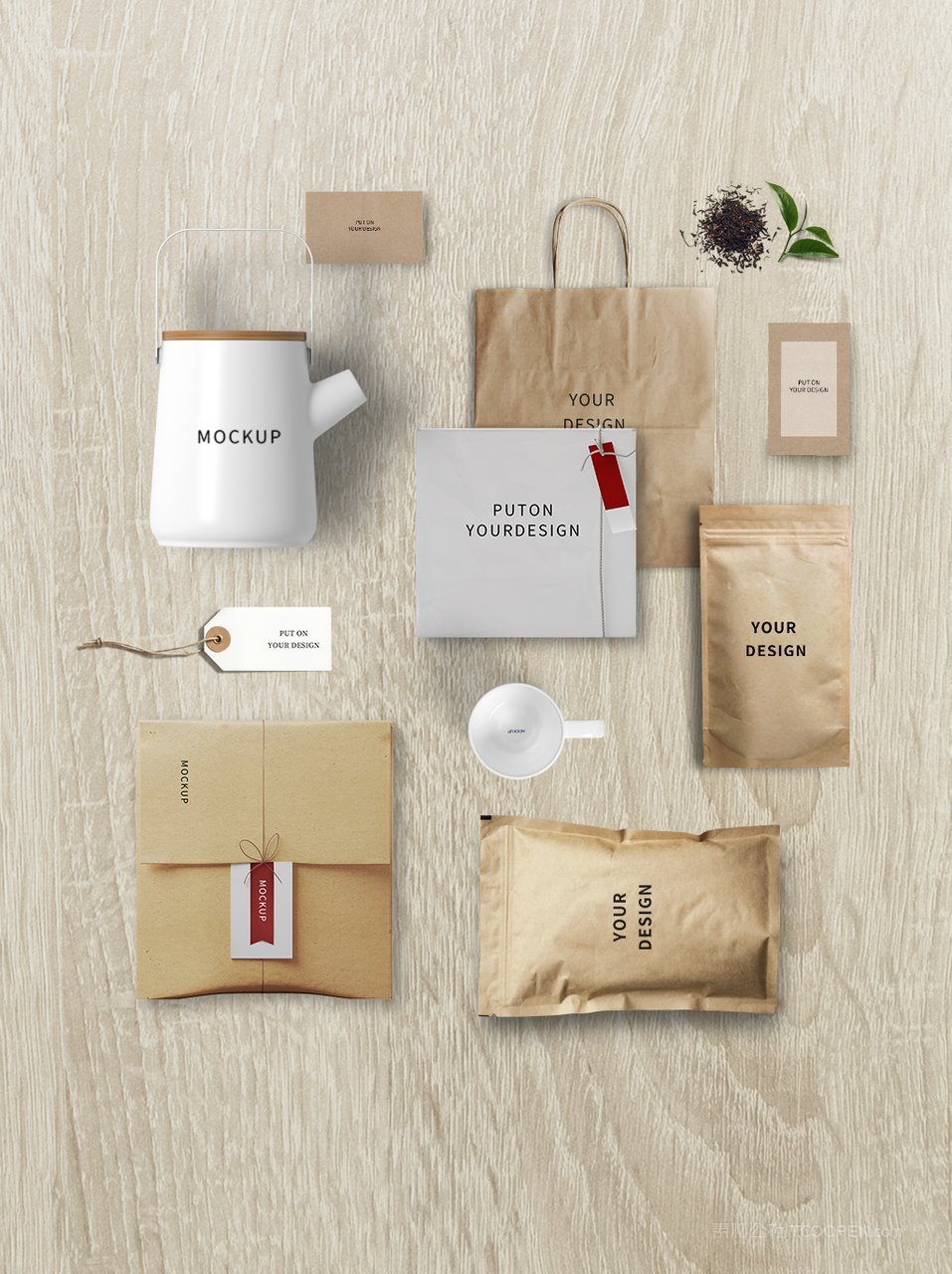 茶叶品牌包装盒样机  (26)