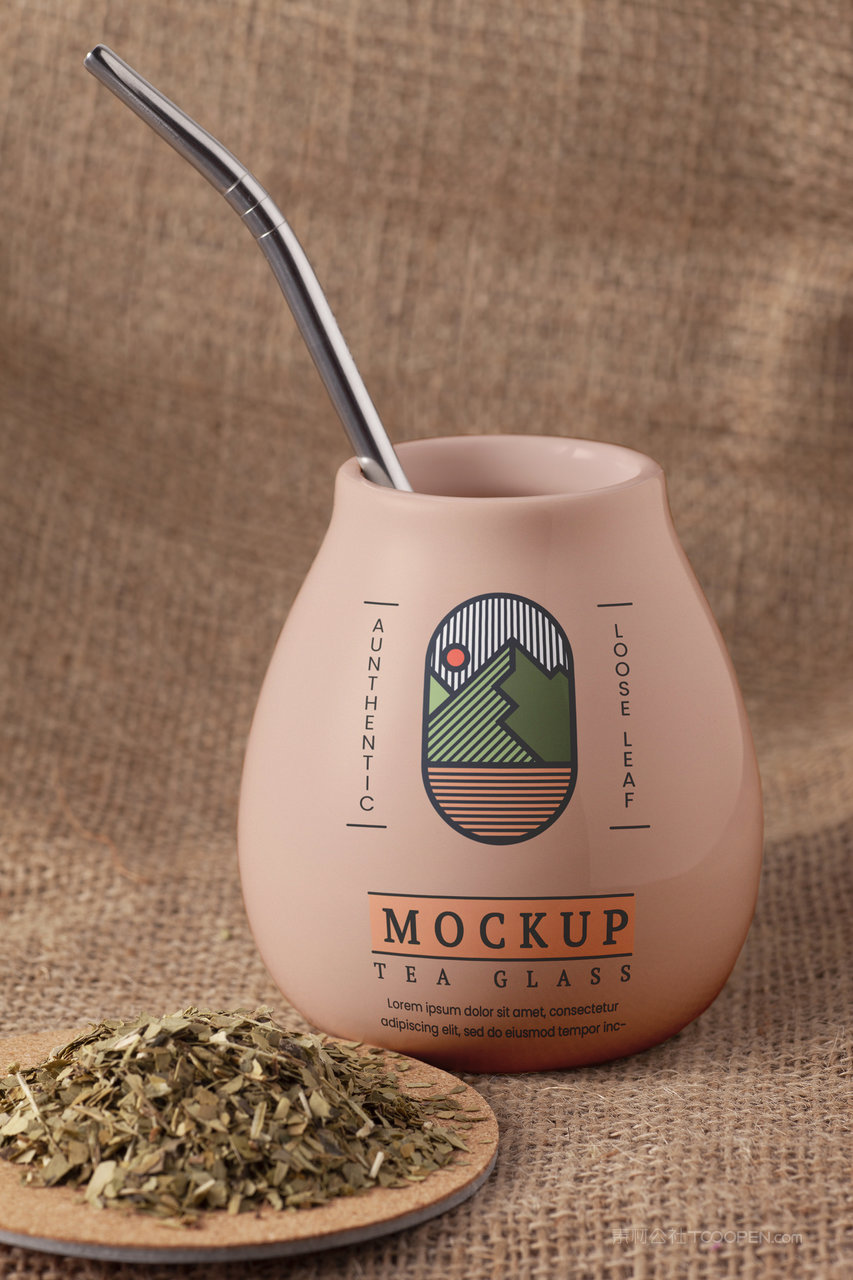 【2250期】中国禅意传统陶瓷茶叶罐样机 (9)