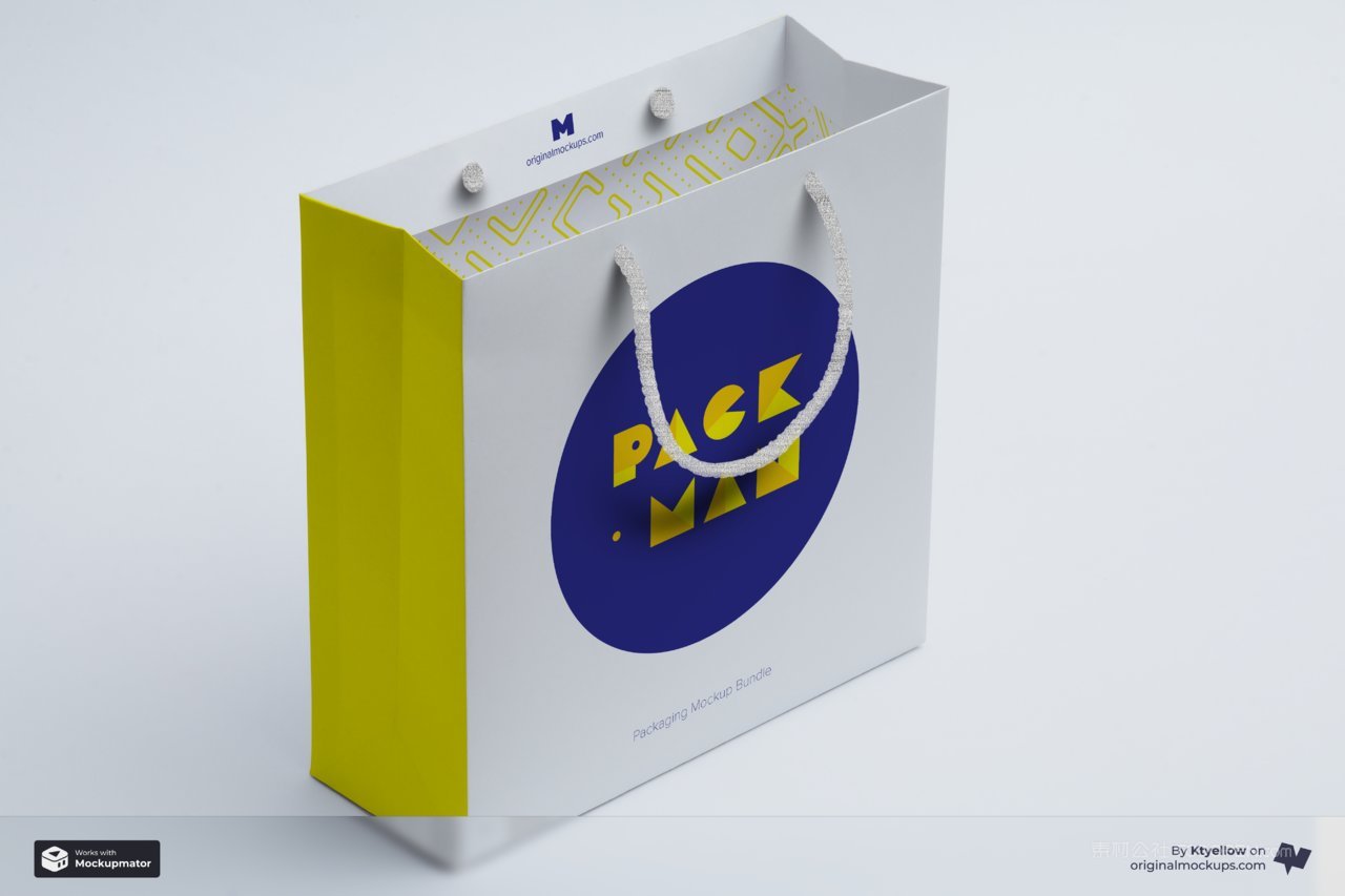 手提袋样机素材