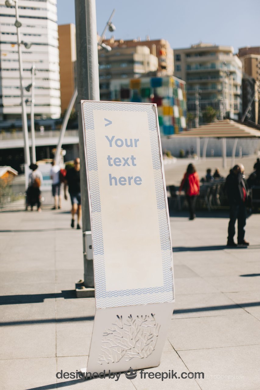 户外引导导示路牌方向指引样机 (2)