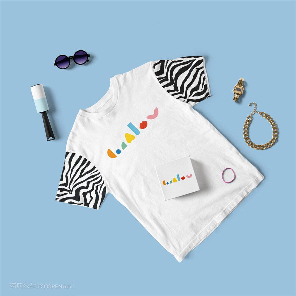 婴幼儿品牌VIT恤包装设计样机