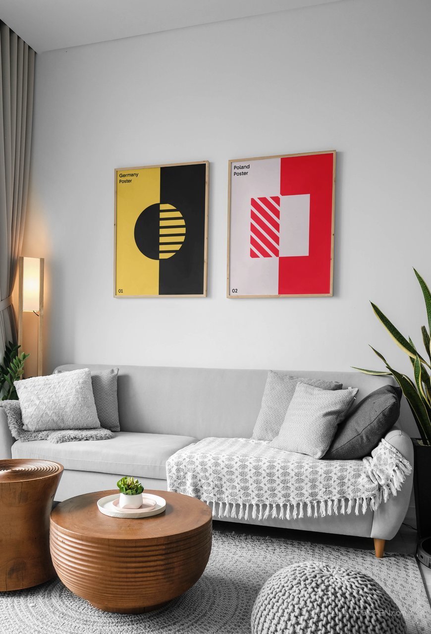 室内海报装饰画展示样机 (3)