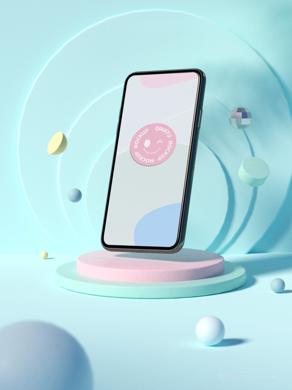 幻彩紫手机屏app界面ui样机 (2)