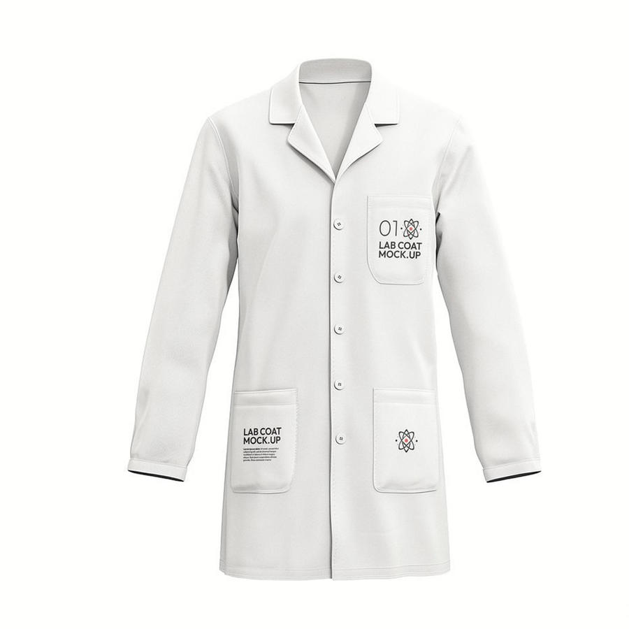 实验室大衣样机