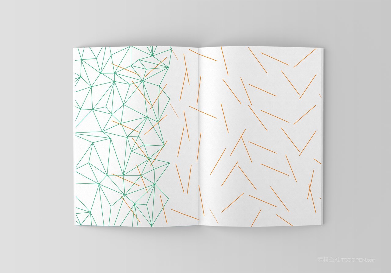 商务蓝色科技画册企业画册公司画册宣传册展开