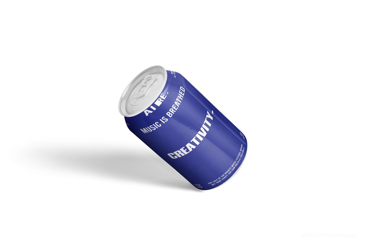 品牌VI形象展示样机饮料瓶子