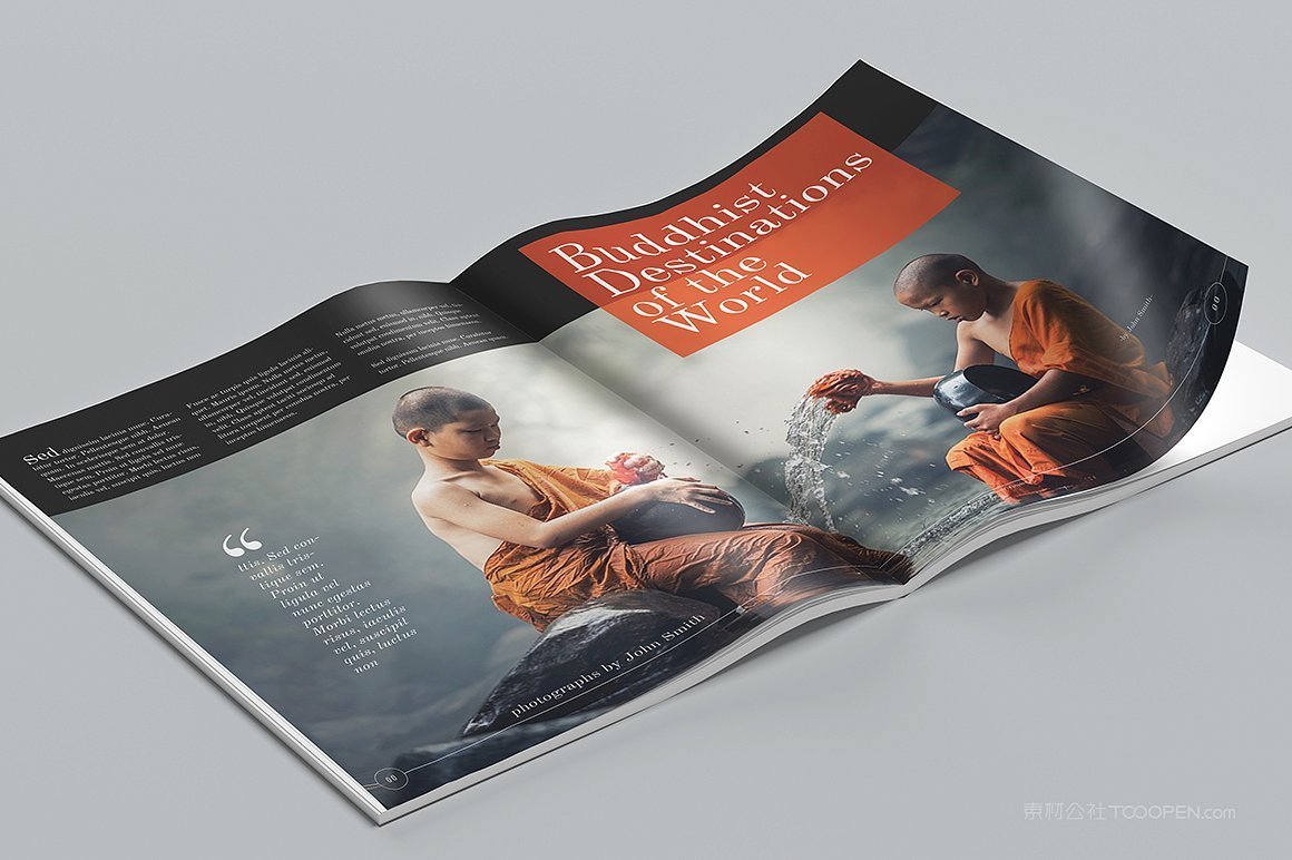 品牌画册目录样机