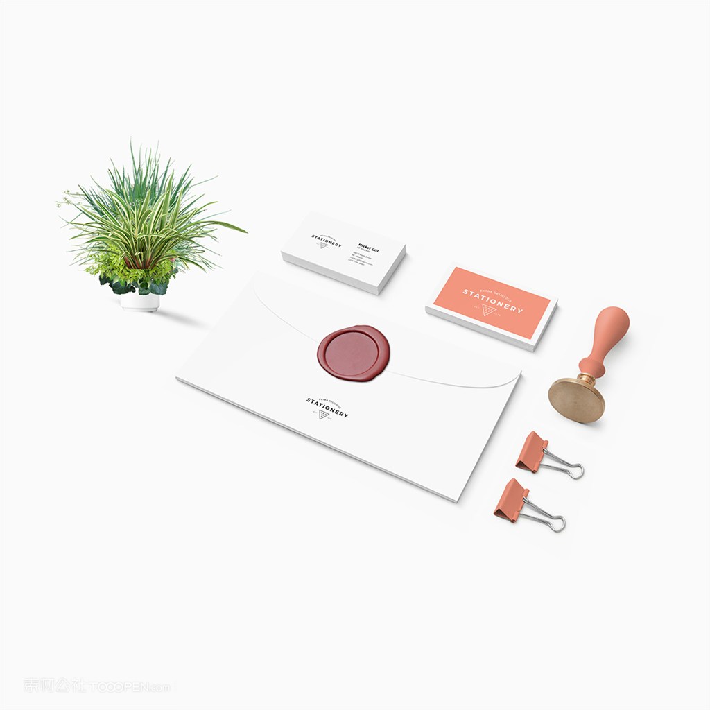 服装品牌vi样机模板素材